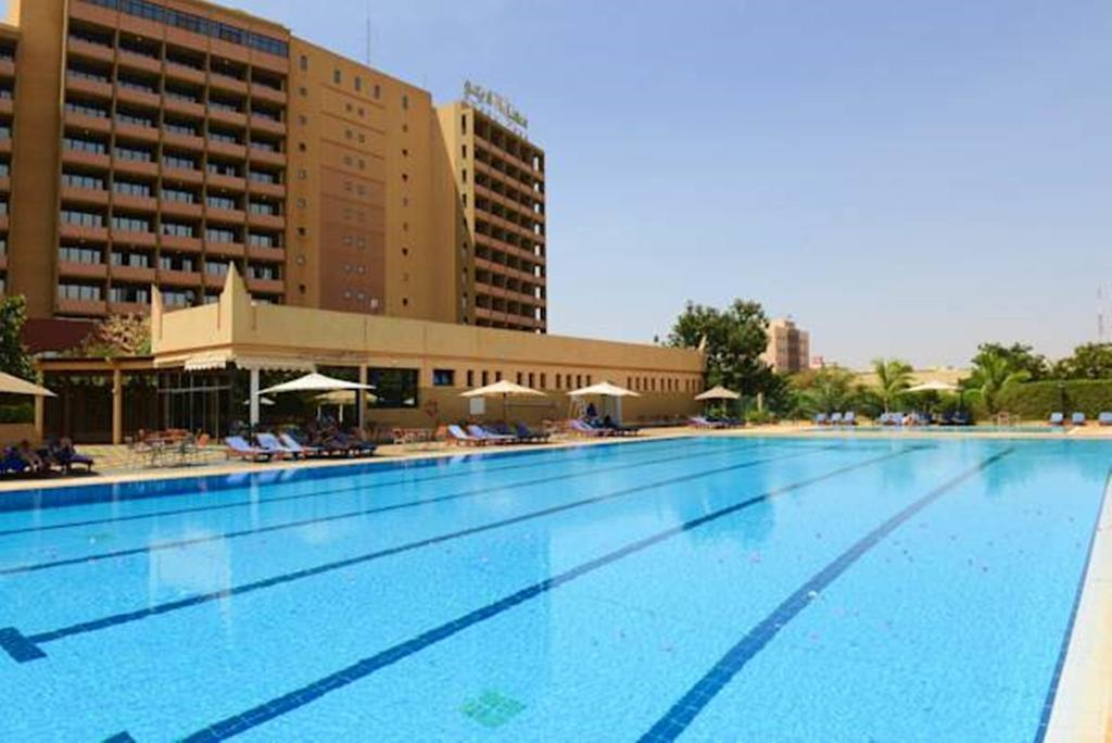 Lancaster Ouaga 2000 Hotell Ouagadougou Exteriör bild