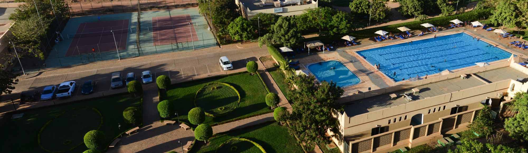 Lancaster Ouaga 2000 Hotell Ouagadougou Exteriör bild