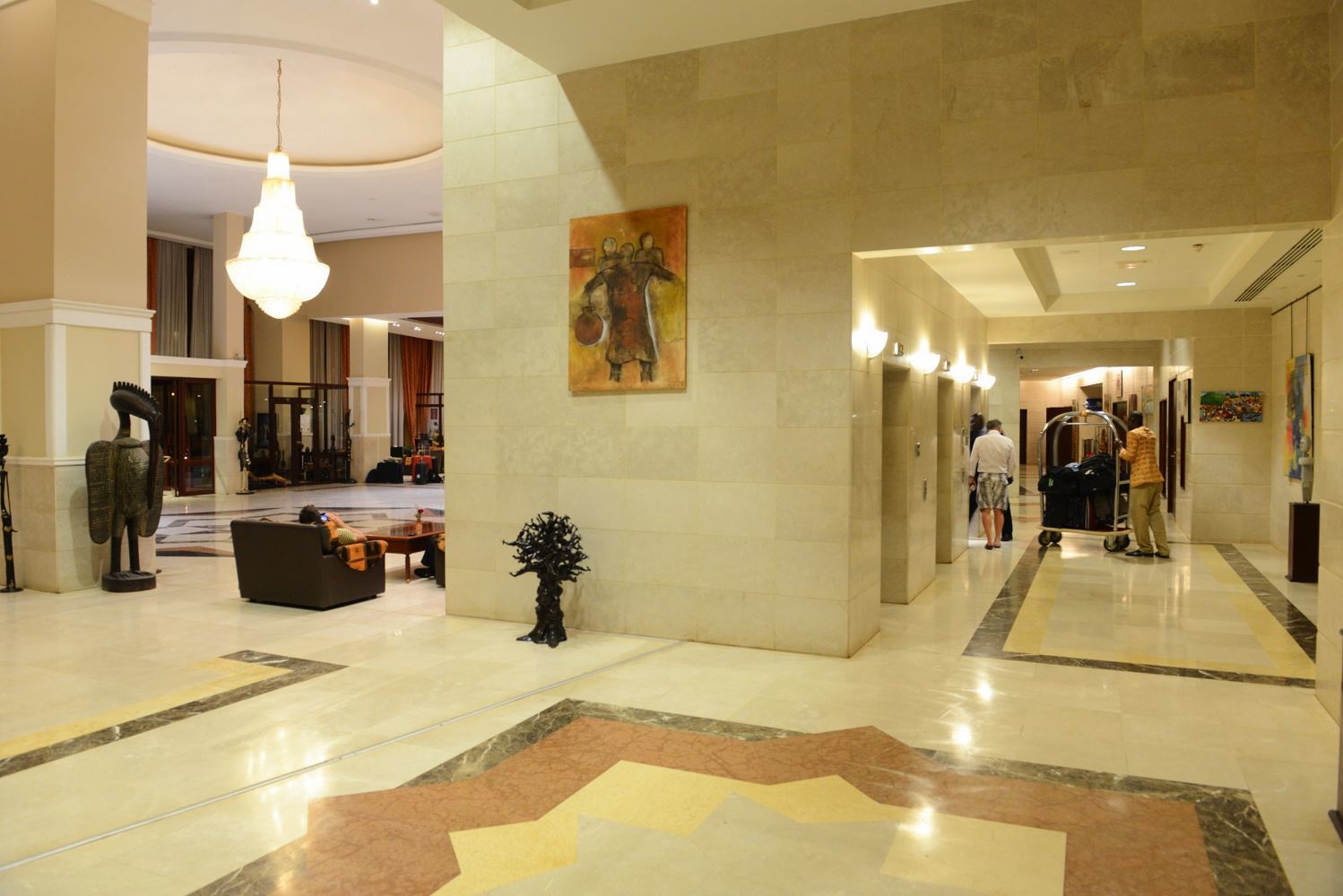 Lancaster Ouaga 2000 Hotell Ouagadougou Exteriör bild